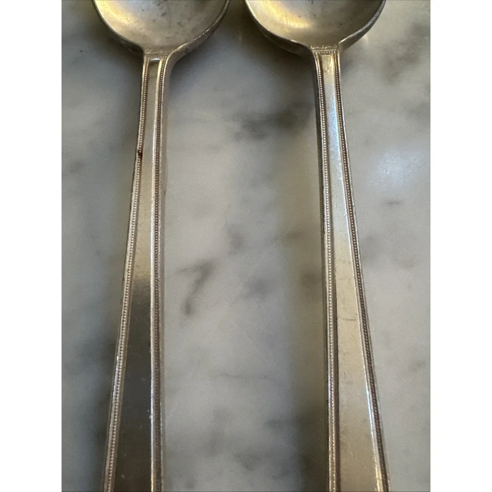 1847 Rogers Bros ANNIVERSARY International Silver Plate Flatware Serving Spoon-2